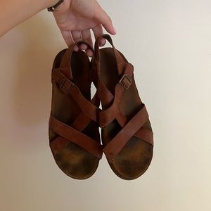 Womens Leather Chacos Wayfarer Size 8